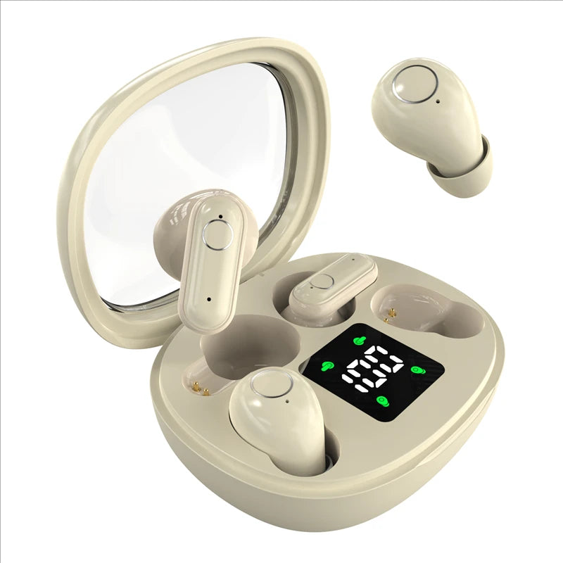 SHUKE Mini Sleep Earbuds Wireless Bluetooth Earphones ANC Noise Reduction