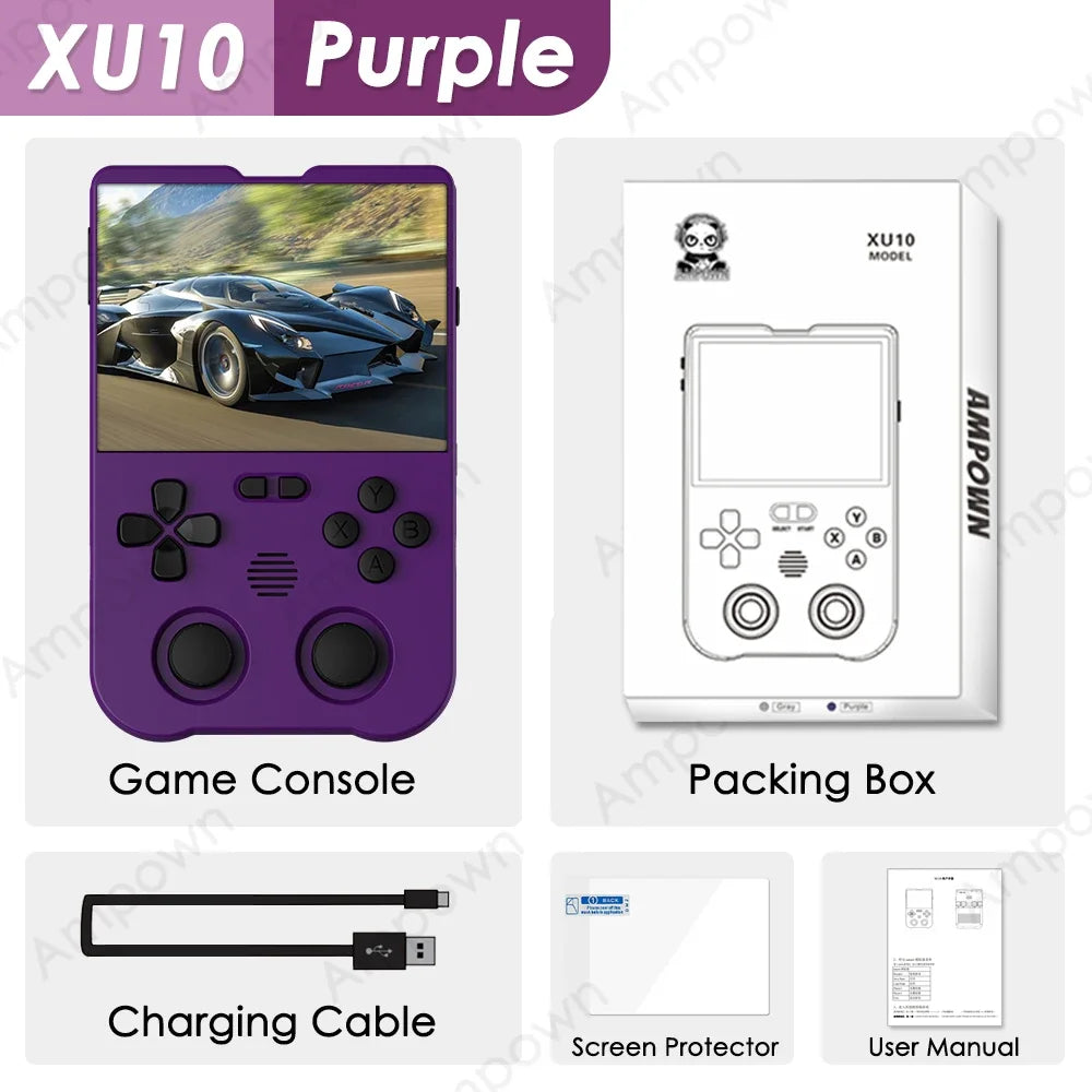 Ampown XU10 Handheld Retro Gaming Console Linux System
