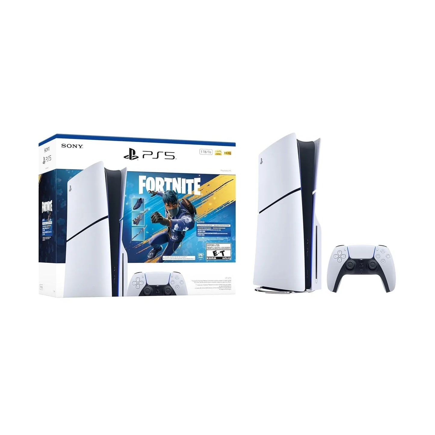 Sony PlayStation 5 Disc Console Fortnite Flowering Chaos Bundle