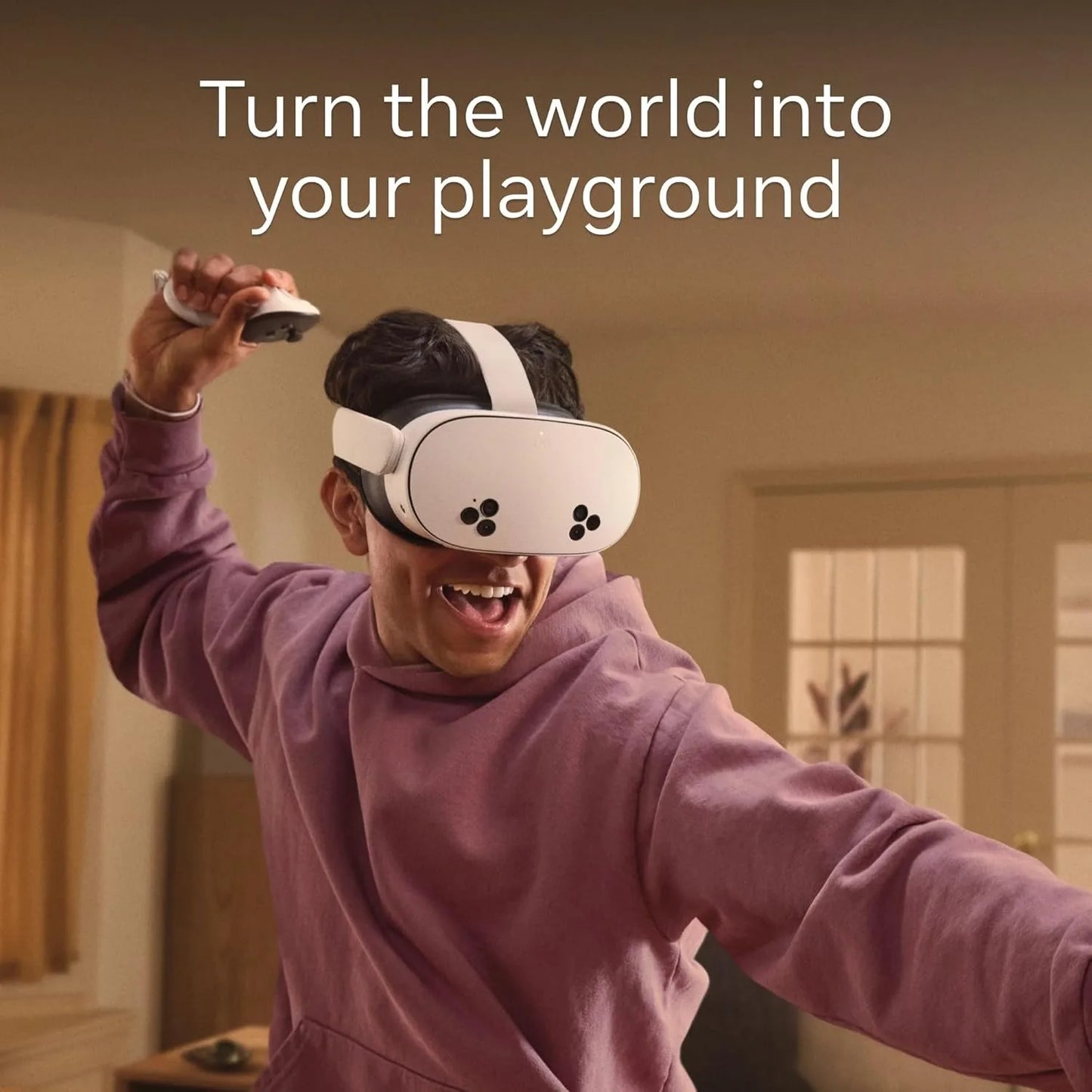 Meta Quest All-In-One Mixed Reality Headset With Immersive Experiences