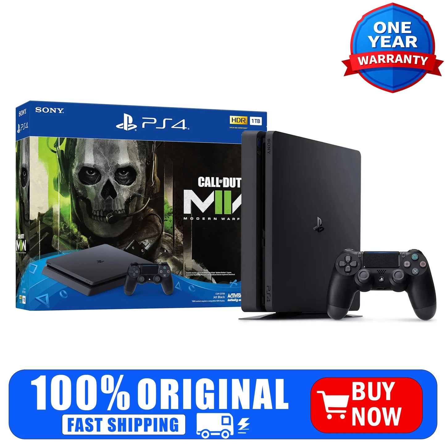 Sony PlayStation 4 Slim Call of Duty Modern Warfare II
