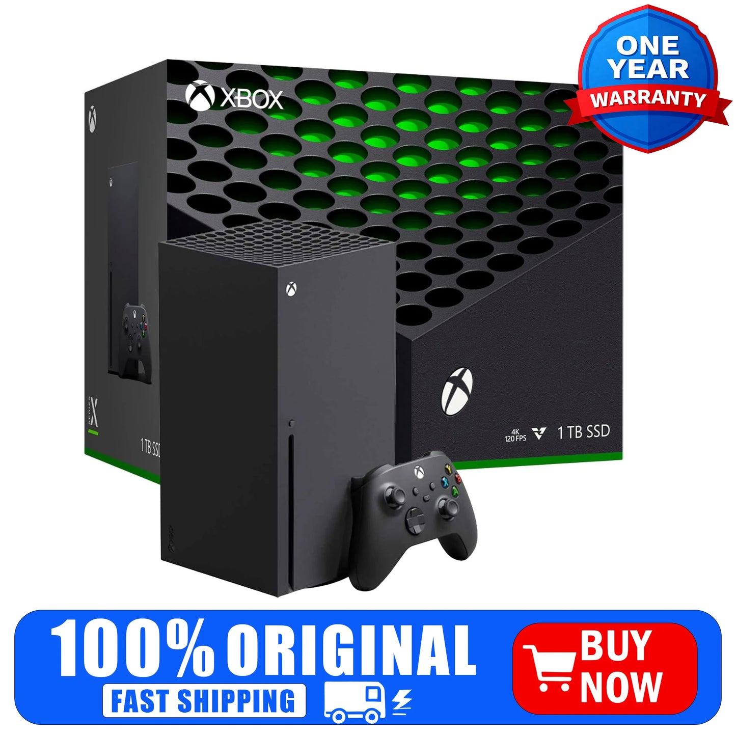 Microsoft Xbox Series X Disc Edition Console System