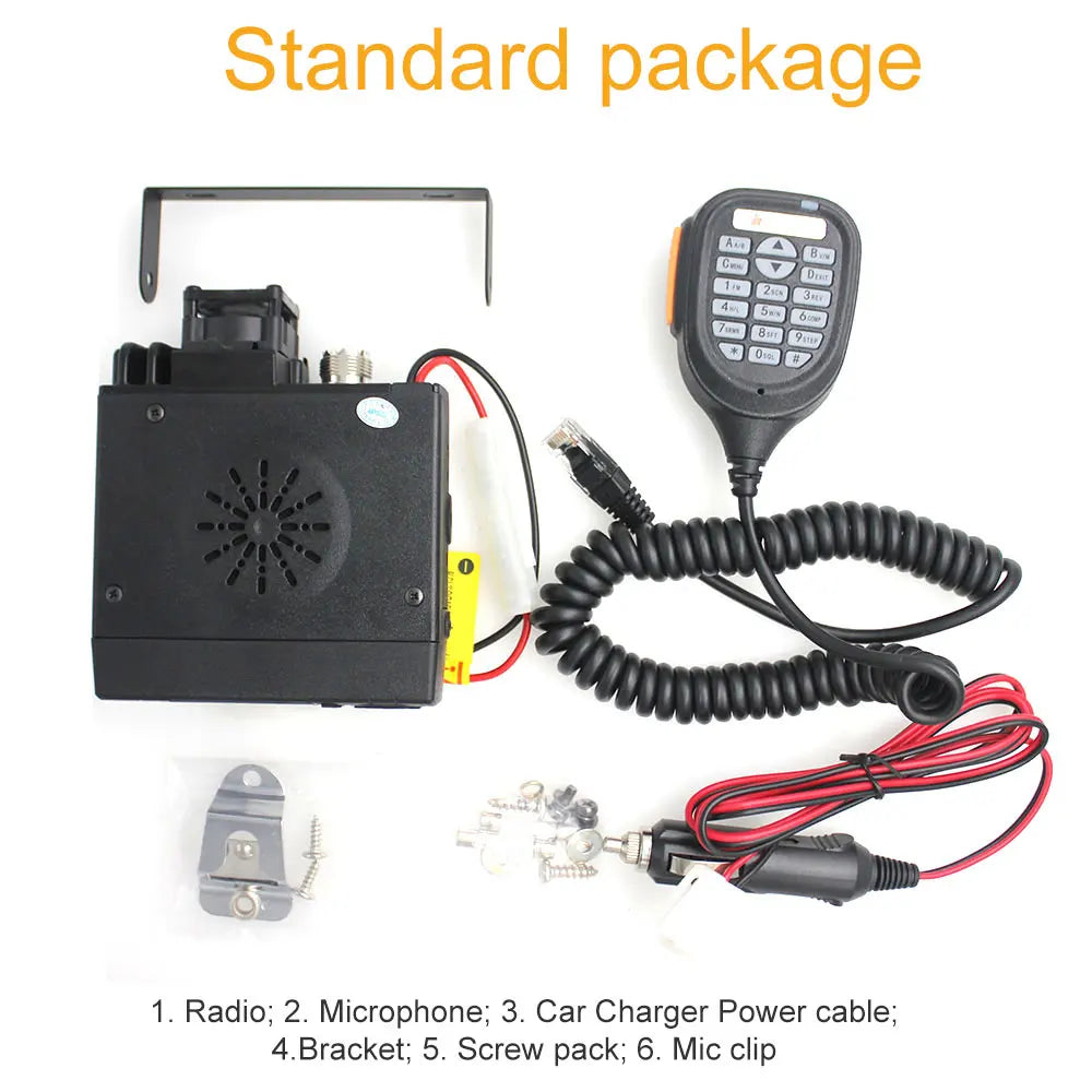 BaoJie BJ-218 High Power Dual Band Mini Mobile Walkie Talkie