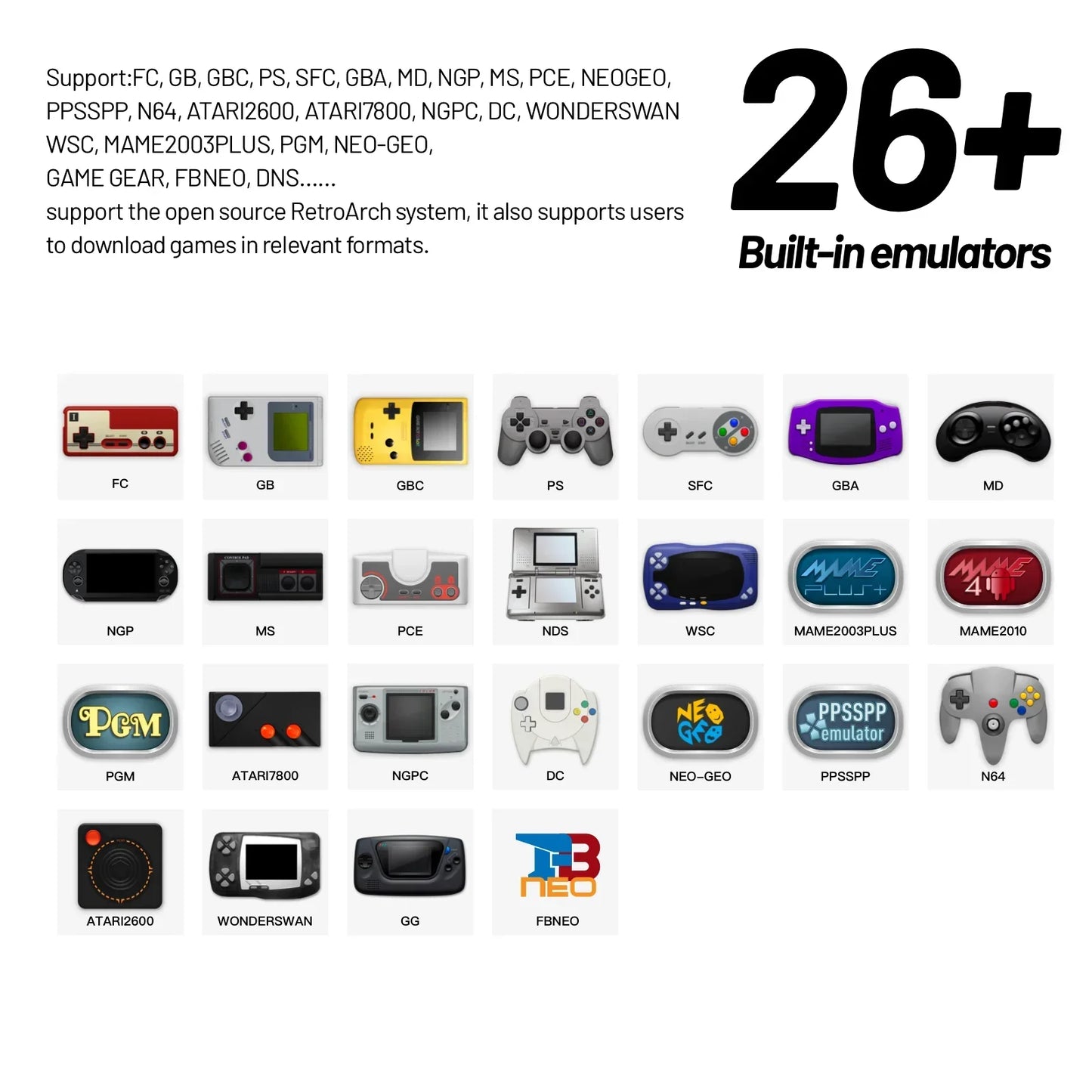 Trimui Smart Pro Handheld Game Console With Linux System