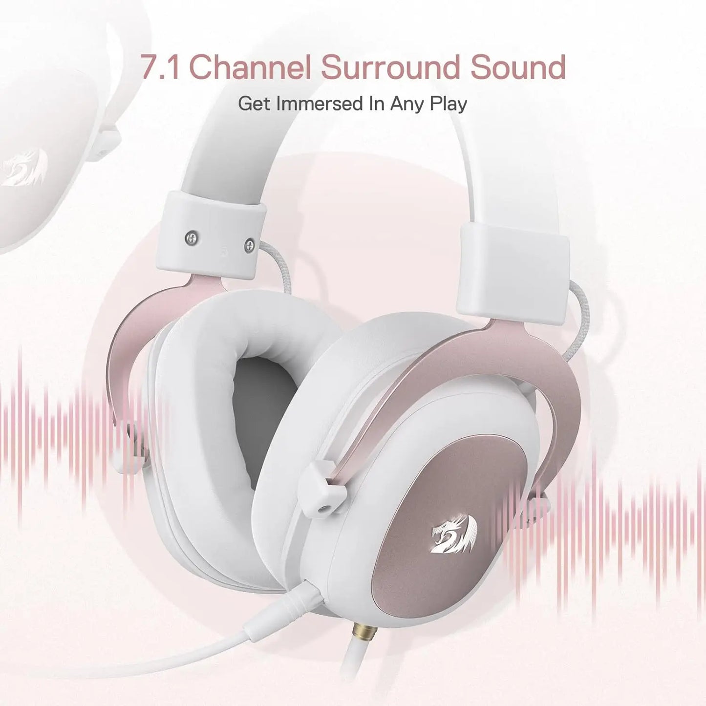 Redragon H510 Zeus Wired Gaming Headset 7 Point 1 Surround