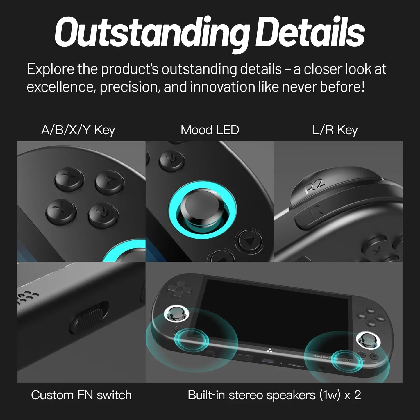 Trimui Smart Pro Handheld Game Console With Linux System