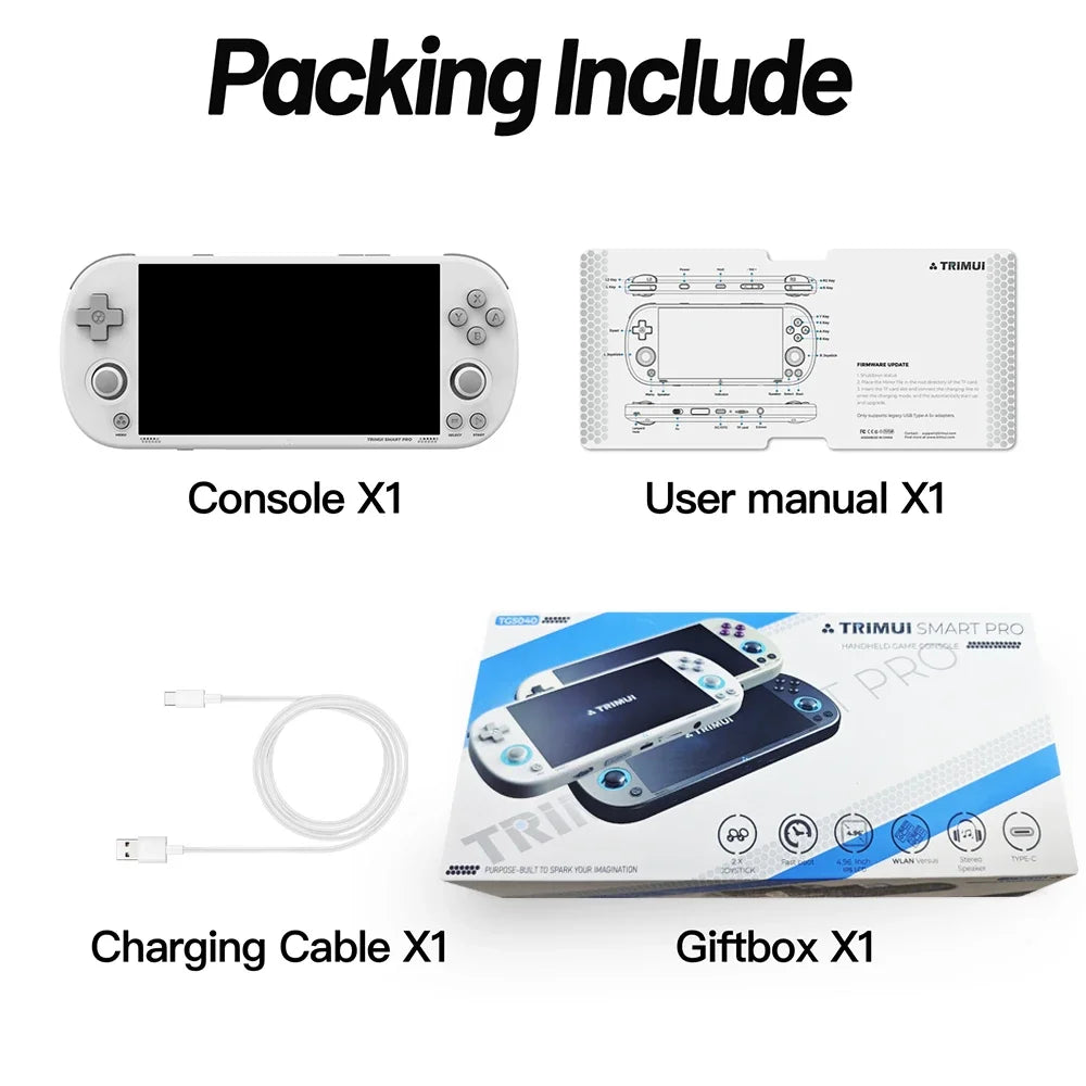 Trimui Smart Pro Handheld Game Console With Linux System