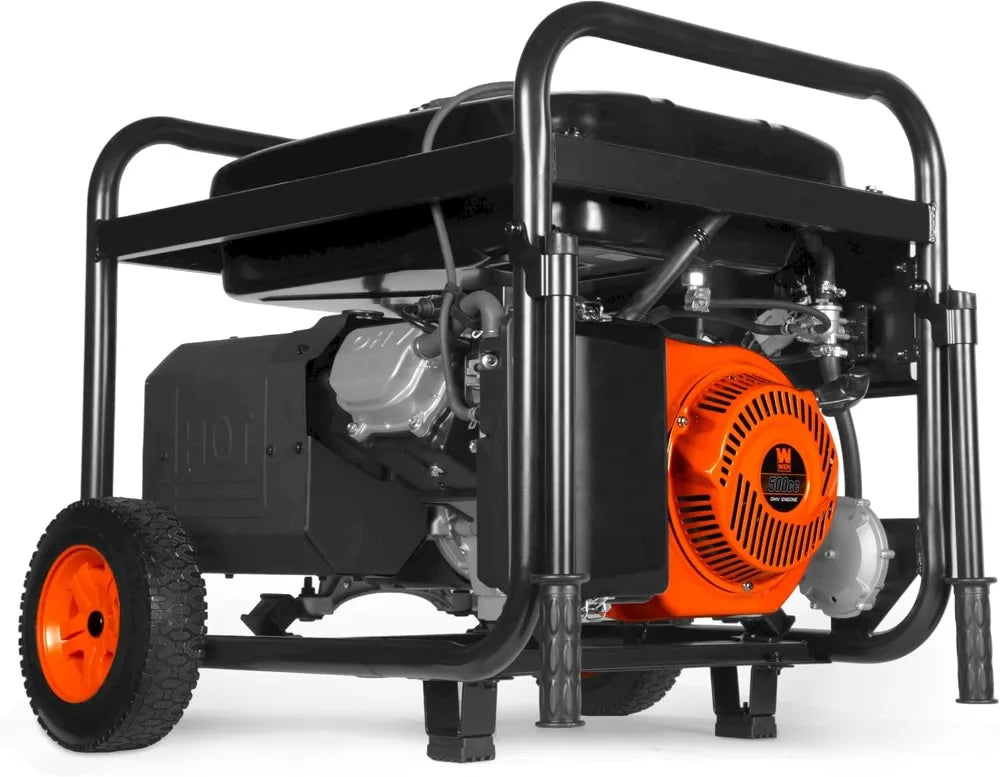 Tri-Fuel Generator 14500W Electric Start Transfer Switch Ready