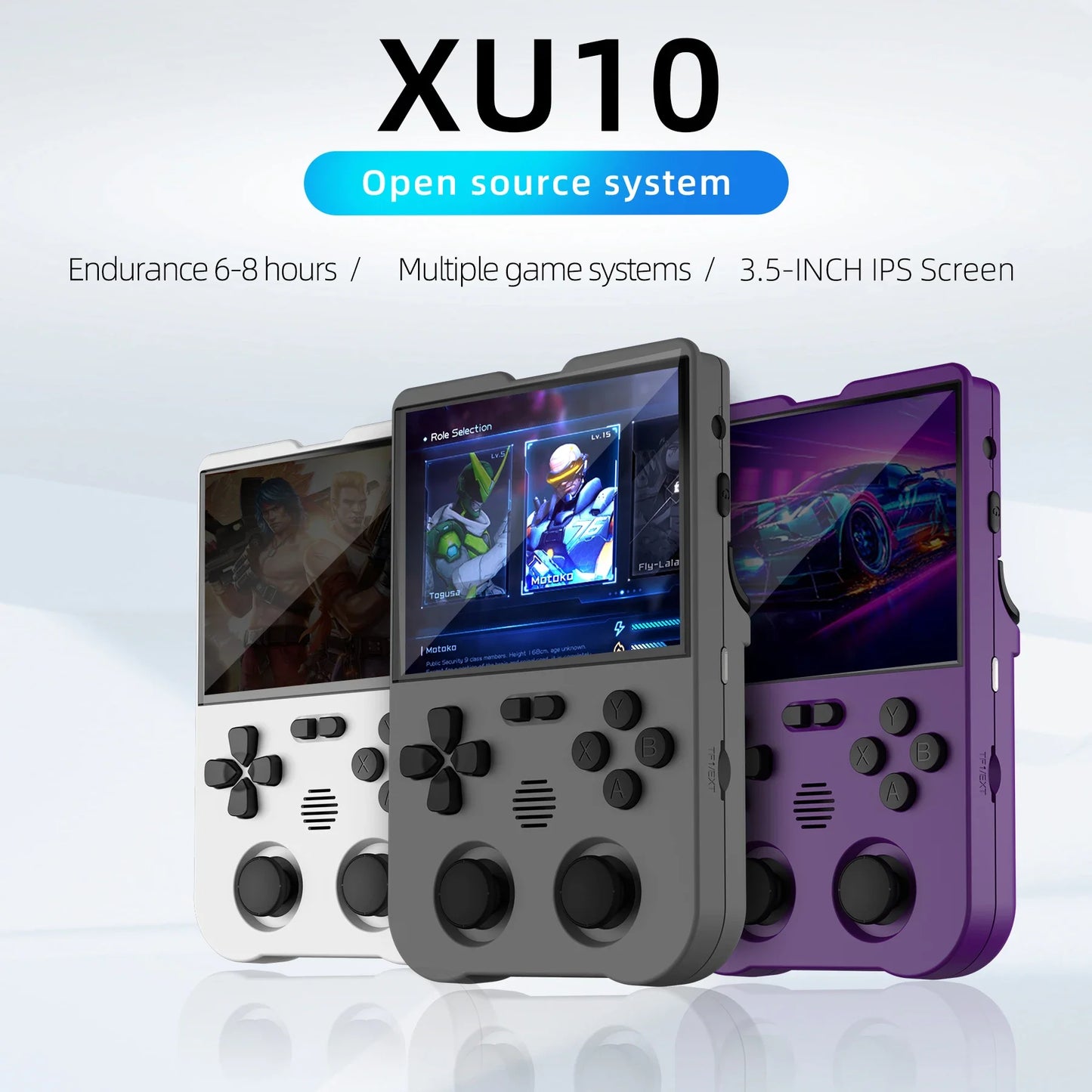 Ampown XU10 Handheld Retro Gaming Console Linux System