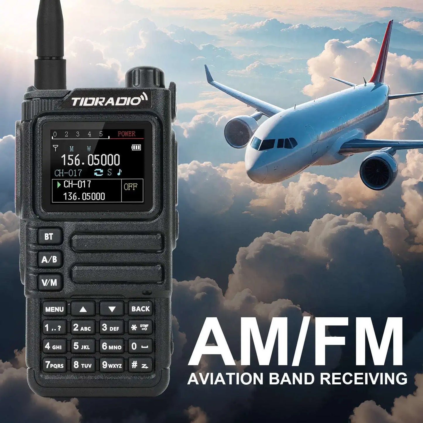 TIDRADIO H9 10W GPS APRS Radio USB C Rechargeable