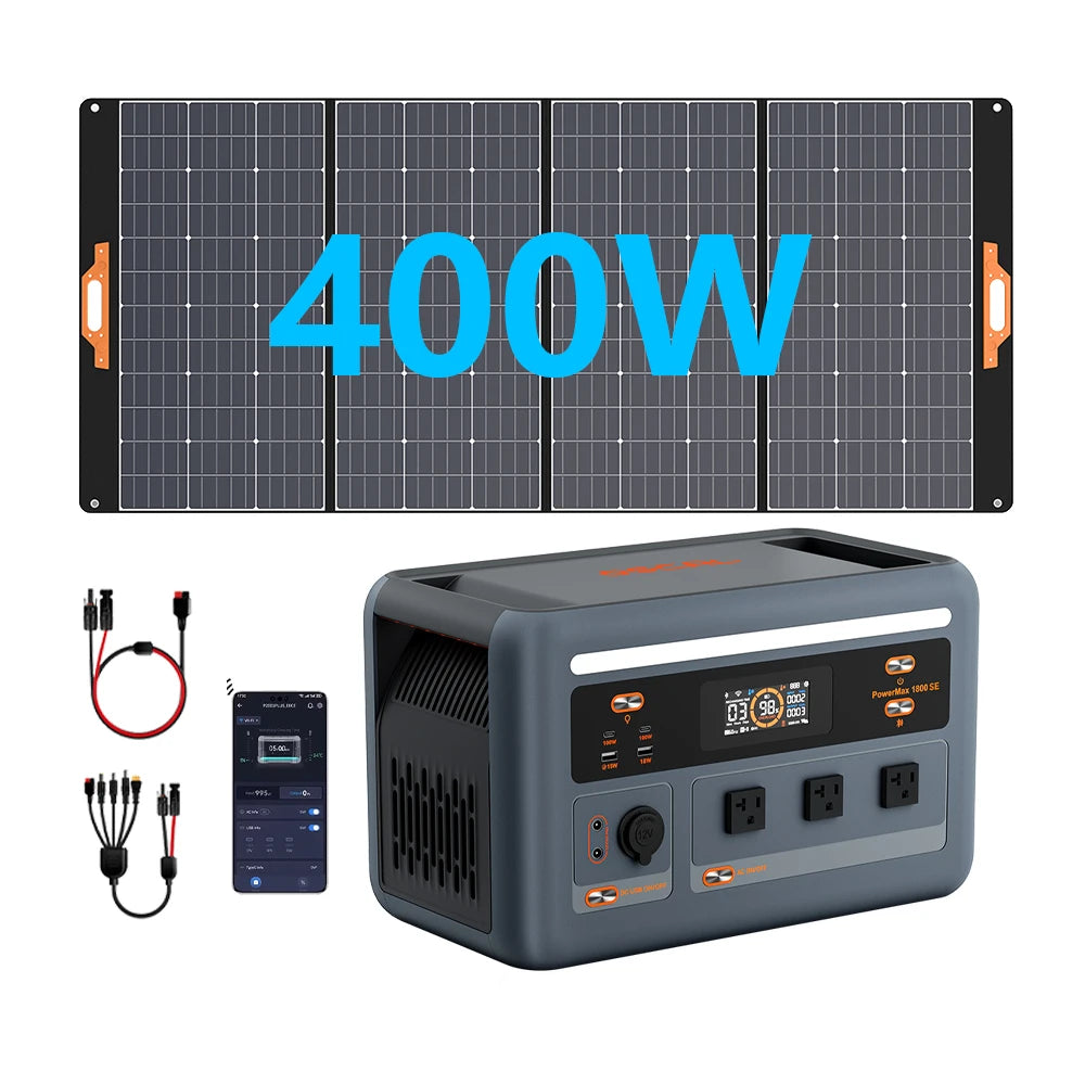 OSCAL PowerMax 1800 Portable Power Station 1024Wh LiFePO4 UPS App Control