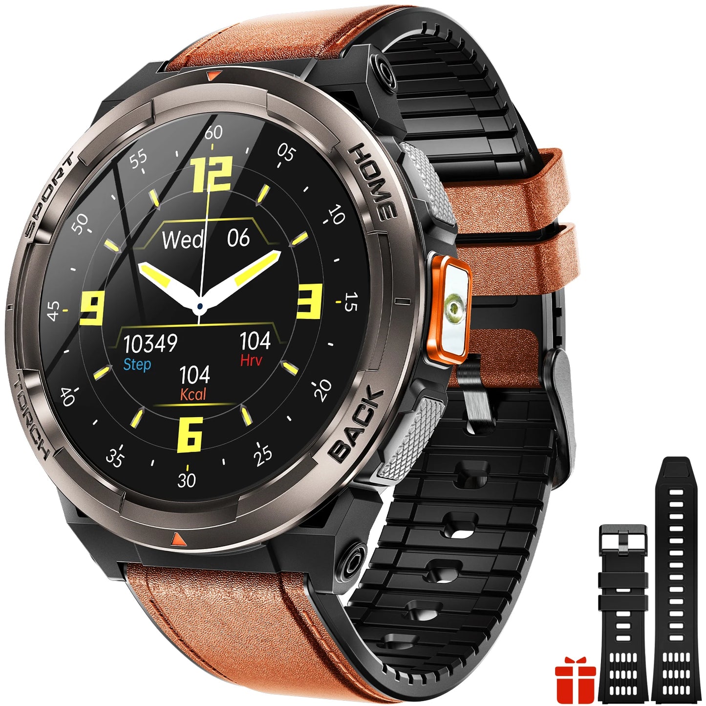 EIGIIS KE5 Smart Watch 3ATM Waterproof With Compass Altitude Barometer
