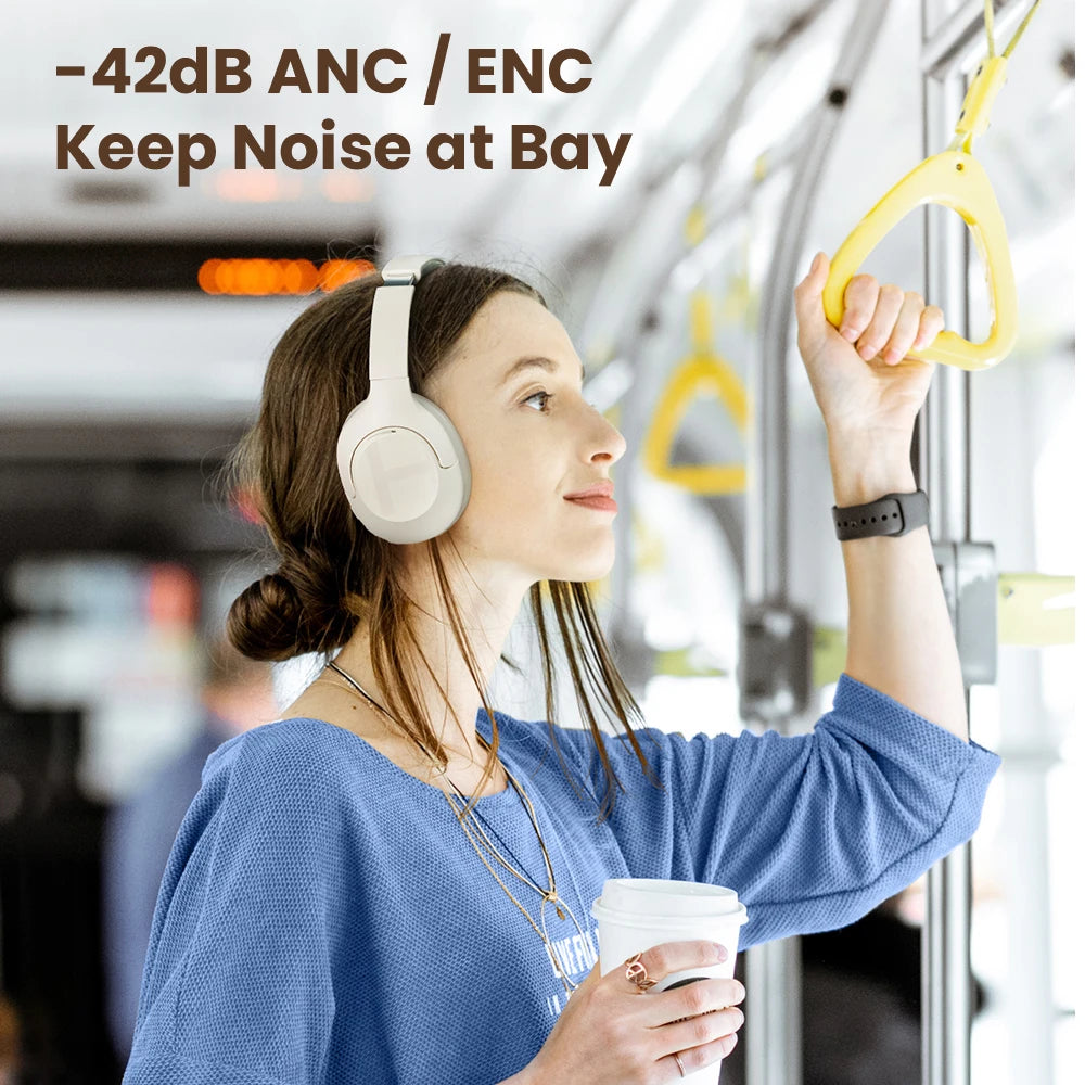 Haylou S35 ANC Wireless Bluetooth Headphones With Active Noise Cancellation
