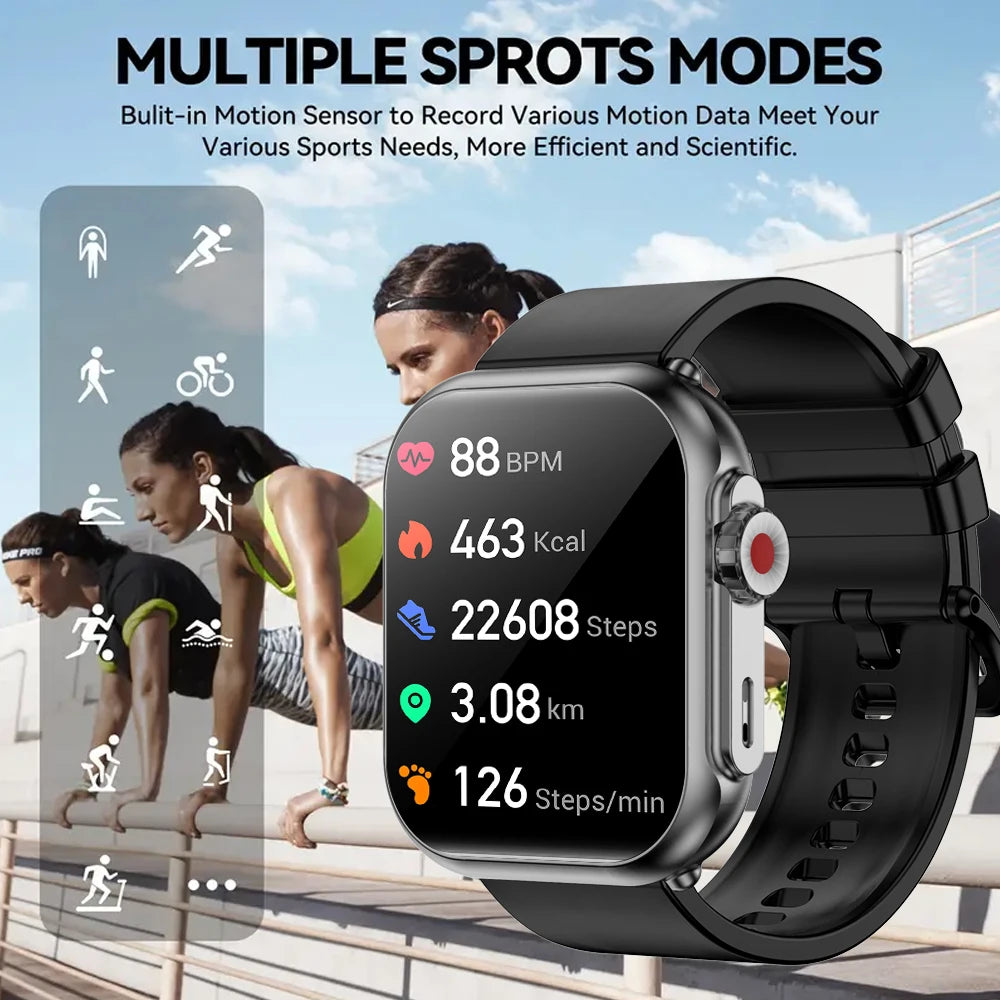 SENBONO Smart Watch 1000mAh Battery IP68 Waterproof Fitness Tracker