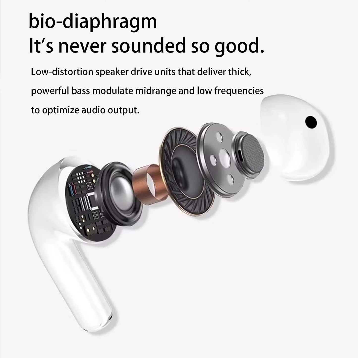 ZZLOVE Air Pro4 Wireless Earphones Bluetooth for Sports