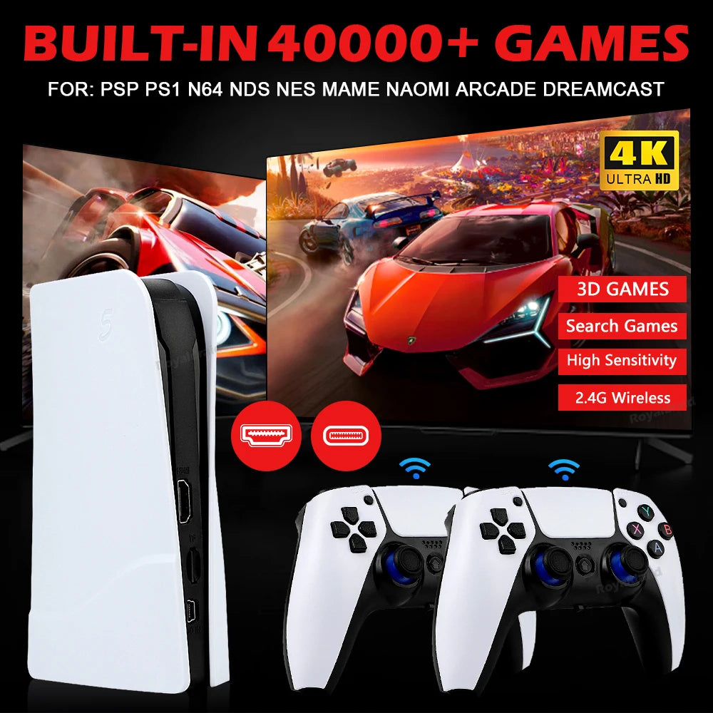 Ispoofer GB5 Retro Game Console With 40000 Built In Games