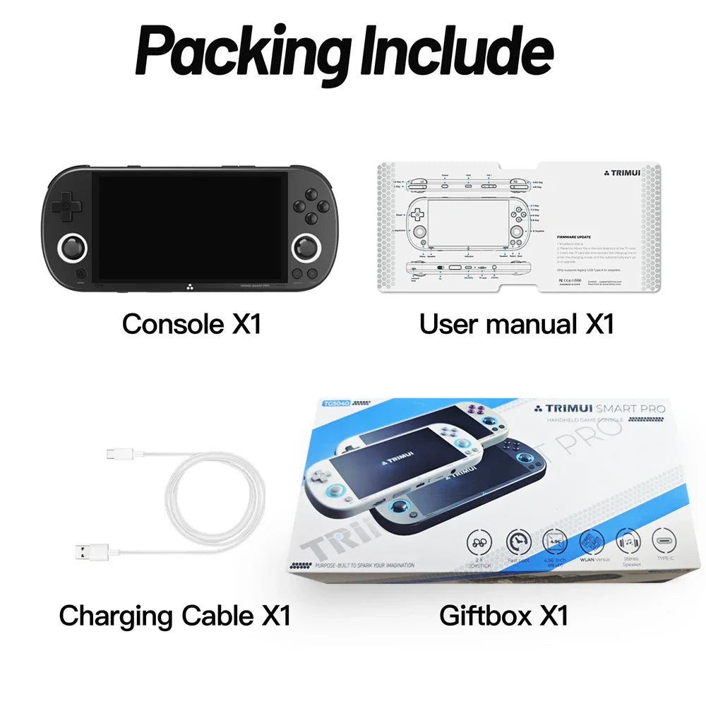Trimui Smart Pro Handheld Game Console With Linux System
