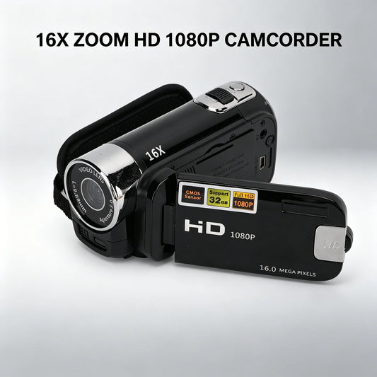 YOUTHINK Digital Camcorder 1080i Video Recorder With 16x Zoom
