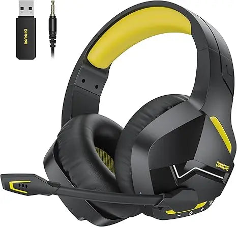 BINNUNE BW01 Wireless Gaming Headset With Mic For PC