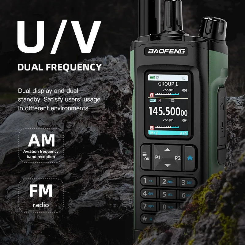 BAOFENG DM32 Walkie Talkie DMR GPS 10W