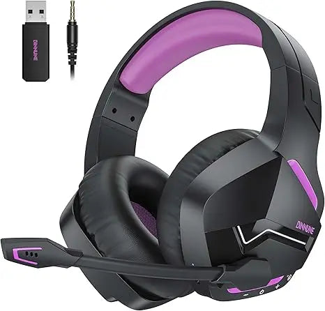 BINNUNE BW01 Wireless Gaming Headset With Mic For PC