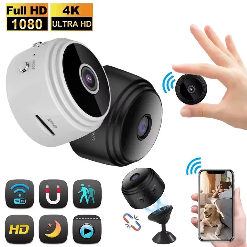 OLOEY A9 Mini WiFi Camera 720p Night Vision Security Cam
