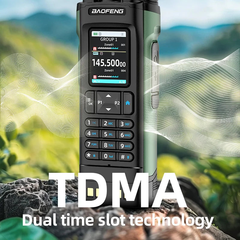 BAOFENG DM32 Walkie Talkie DMR GPS 10W
