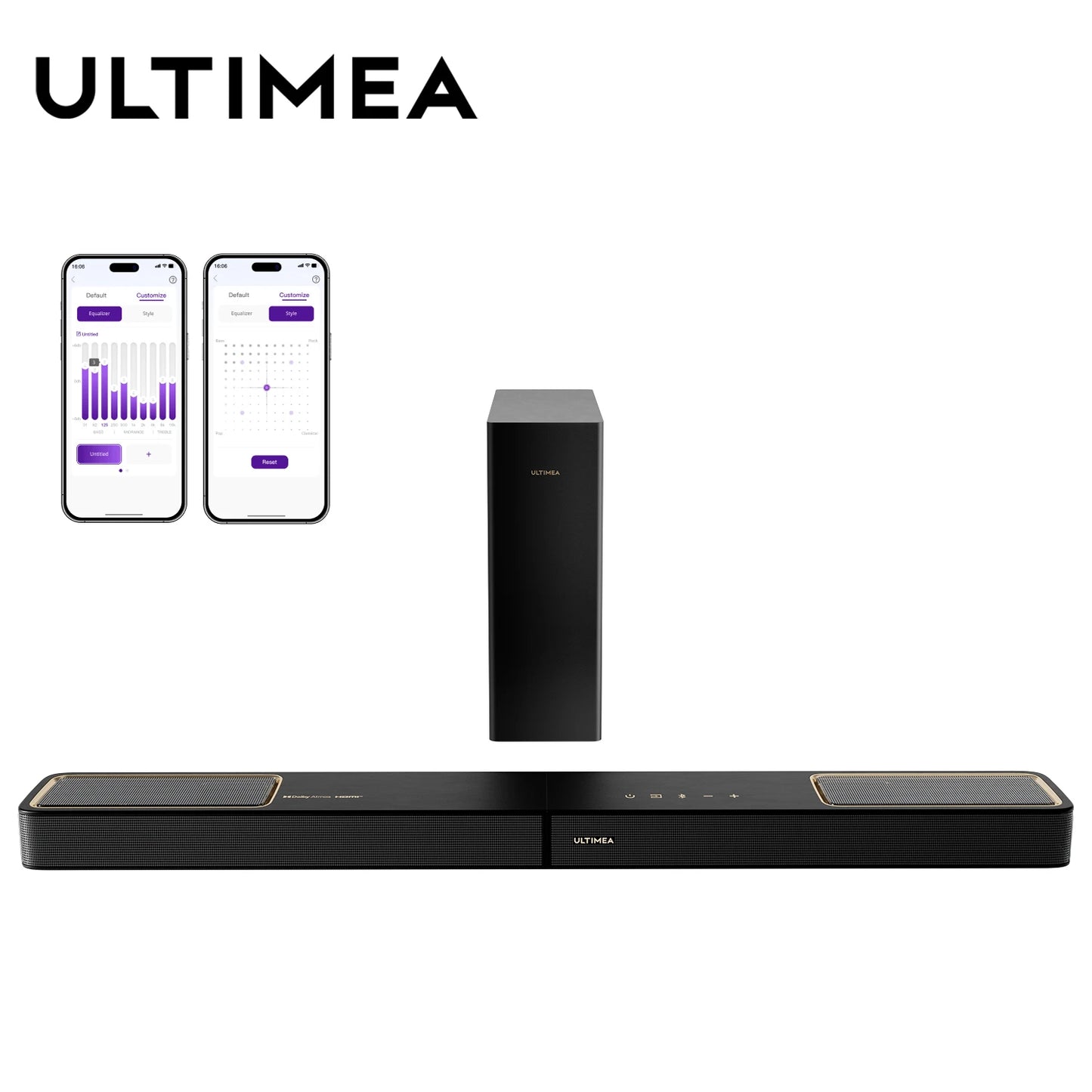 ULTIMEA Skywave F30 Dolby Atmos Soundbar 3.1.2ch With Subwoofer