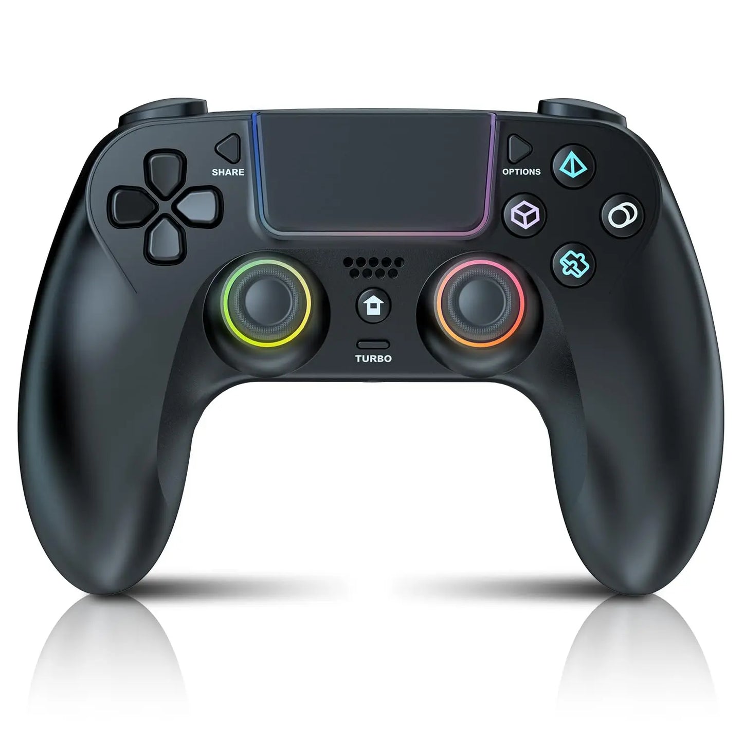Wireless PS5 Controller With Hall Effect Joystick And Remap Turbo