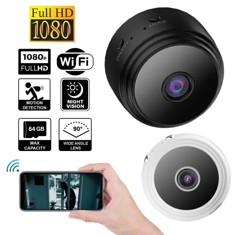 OLOEY A9 Mini WiFi Camera Remote Wireless Infrared 720P HD Night Vision