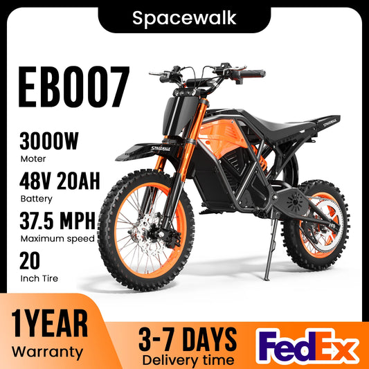EILLEO SPACEWALK 48V Electric Dirt Bike 3000W Peak Power For Adults