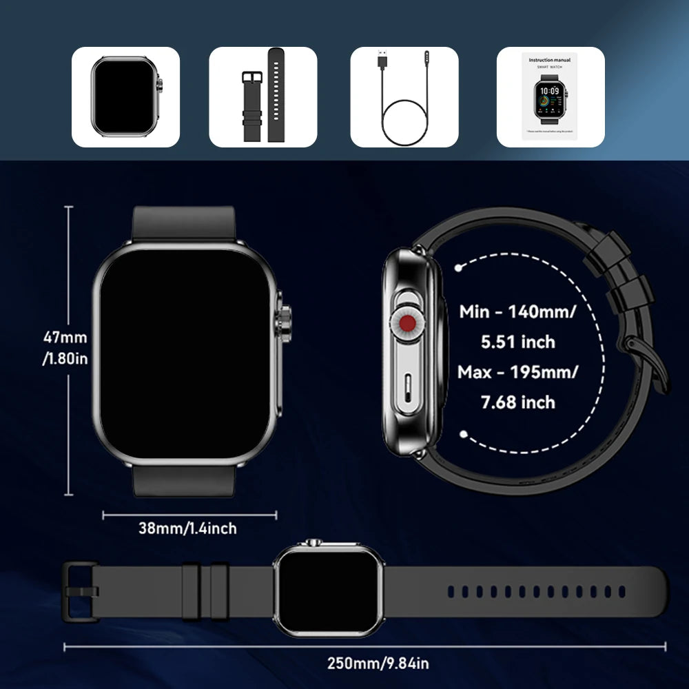 SENBONO Smart Watch IP68 Fitness Tracker for Android iOS