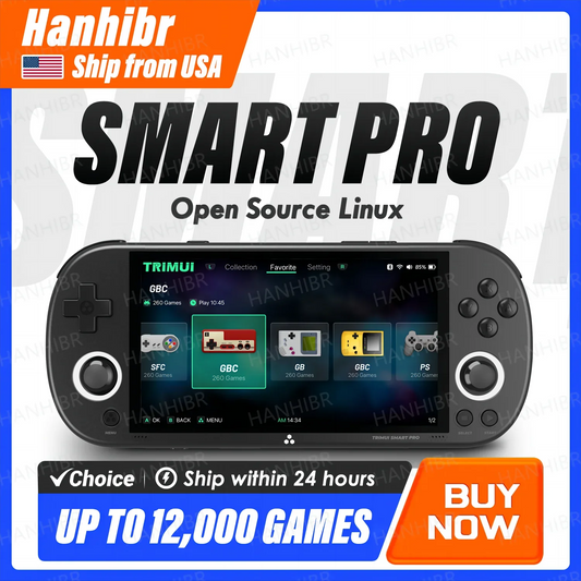 Trimui Smart Pro Handheld Game Console With Linux System