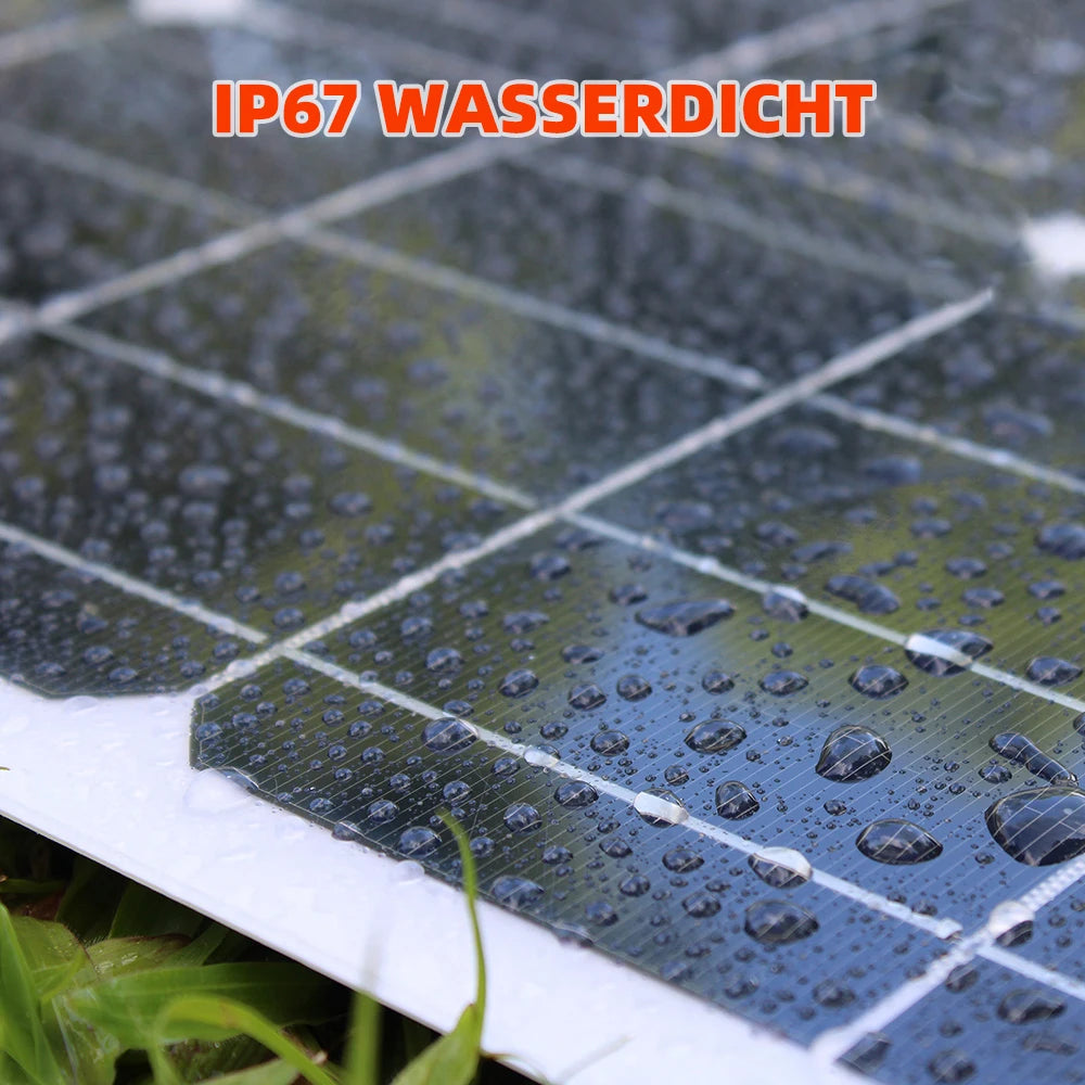 200W Flexible Monocrystalline Solar Panel for Home RV Boat Camping