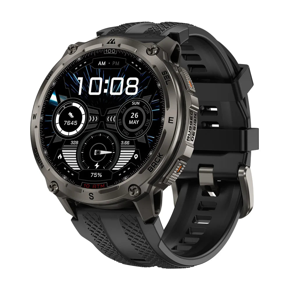 KOSPET Tank T4 Smart Watch for Men GPS Offline Maps