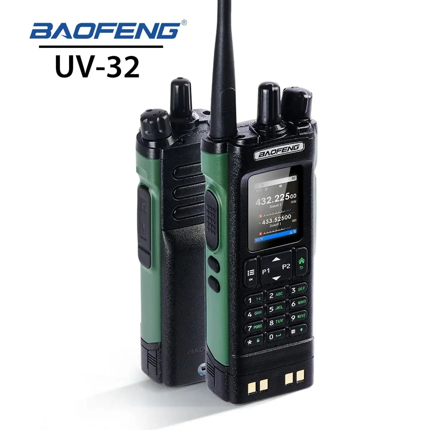 Baofeng UV32 GPS Bluetooth Two Way Radio For Professionals