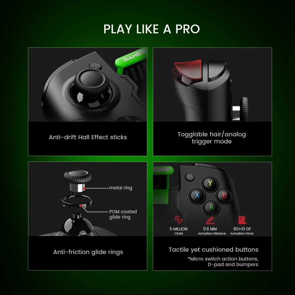 GameSir X4 Aileron Bluetooth Mobile Gamepad for Xbox Controllers