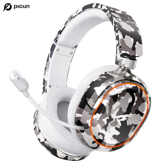 Picun G2 Wireless Gaming Headset 2.4G Low Latency 7.1 Surround