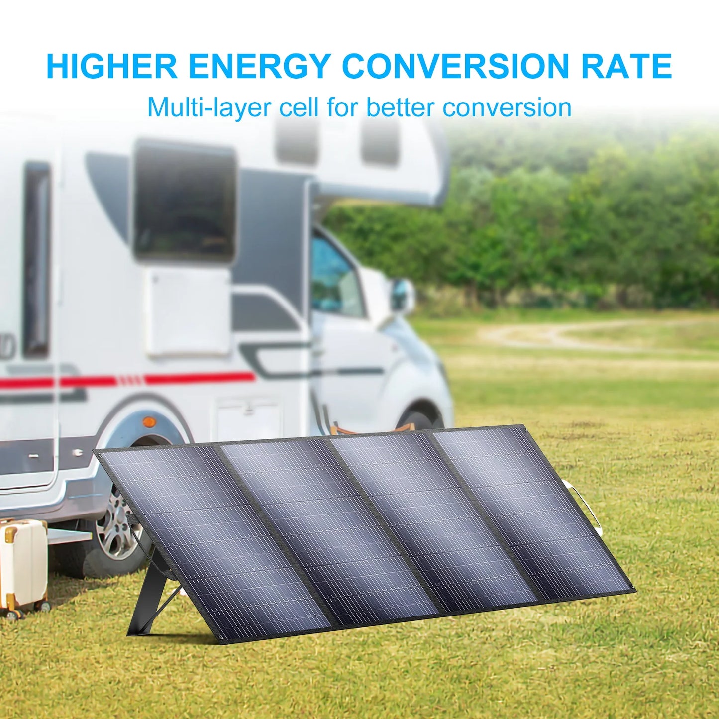 SOLARPLAY Outdoor Solar Station Energy Kit With Monocrystalline Panels