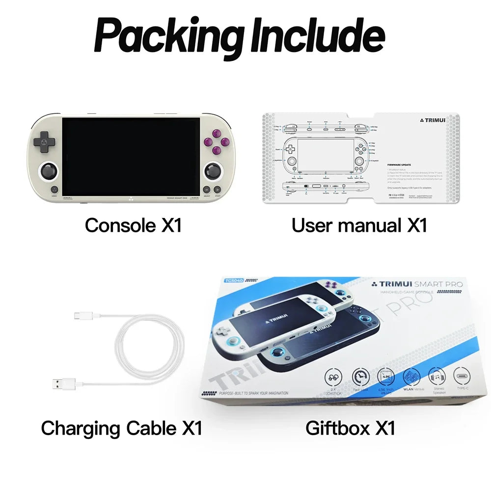 Trimui Smart Pro Handheld Game Console With Linux System