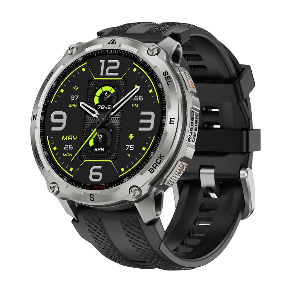 KOSPET Tank T4 Smart Watch for Men GPS Offline Maps