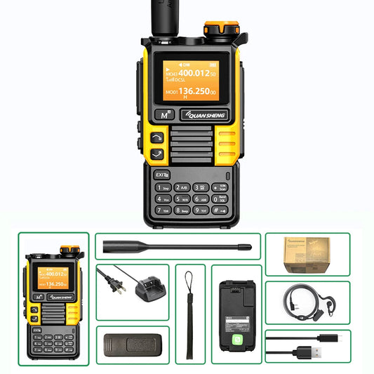 Quansheng UVK5 200 Channel AM FM DTMF Walkie Talkie
