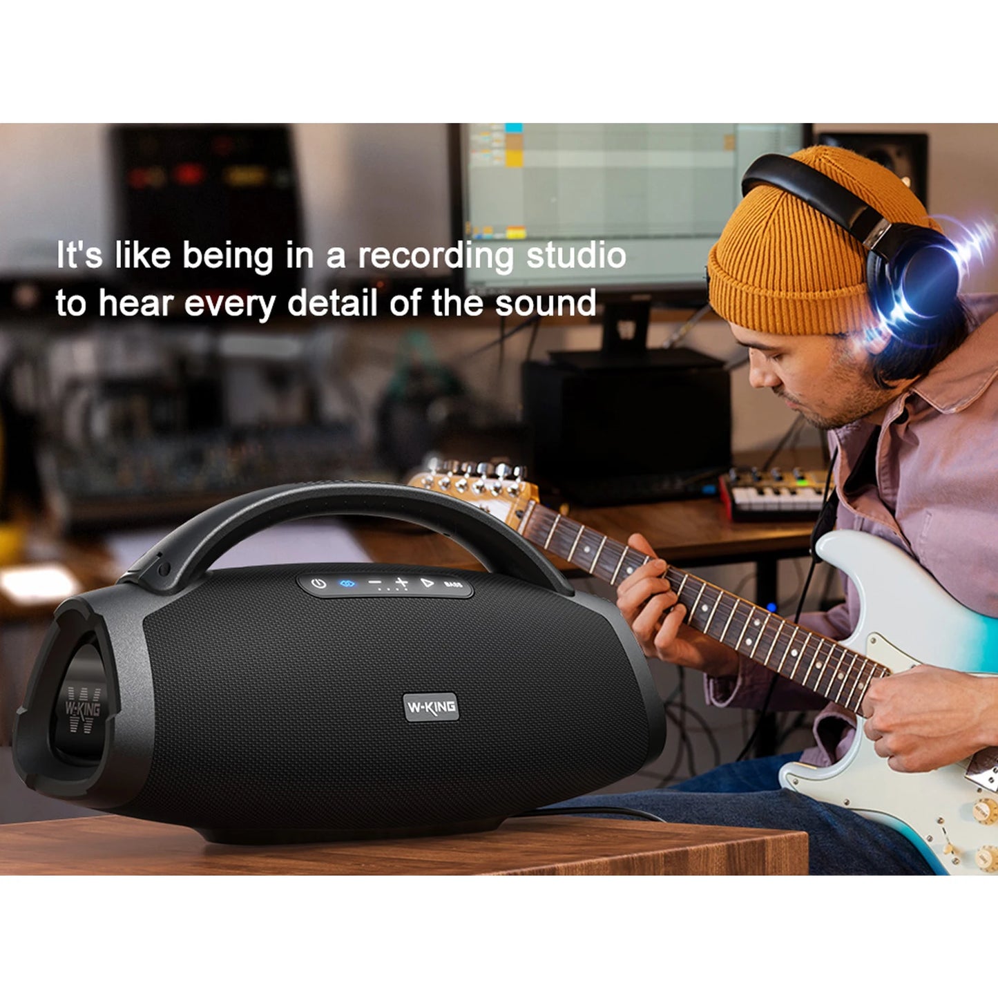 W-King X20 200W RMS Portable Bluetooth Speaker Massive Bass