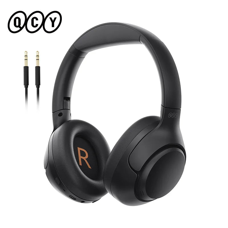 QCY H3 ANC Wireless Headphones Bluetooth Five Sixty Hour Battery