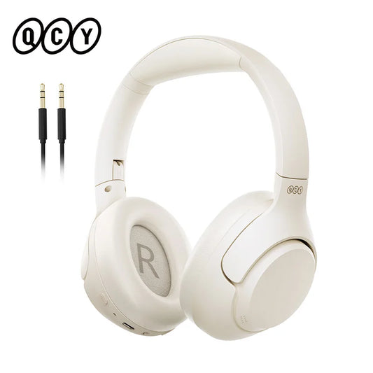 QCY H3 ANC Wireless Headphones Bluetooth Five Sixty Hour Battery